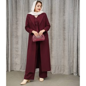 ست کت و شلوار و جلیقه پاییزی